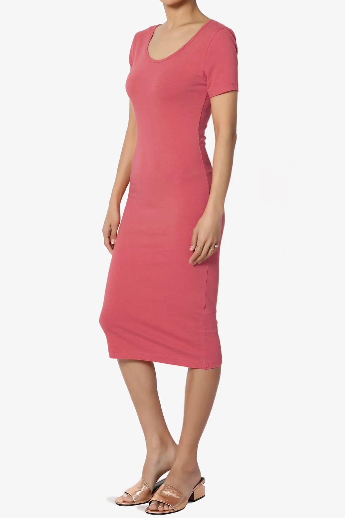 Fontella Short Sleeve Bodycon Dress