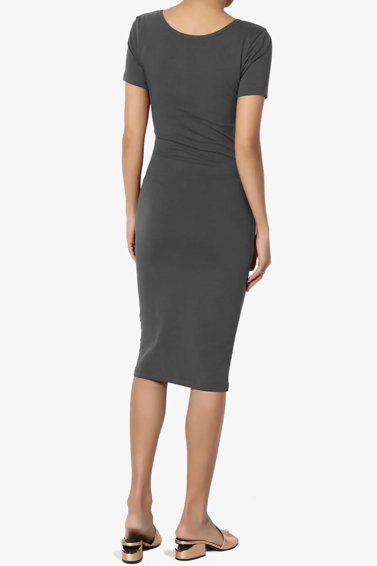 Fontella Short Sleeve Bodycon Dress