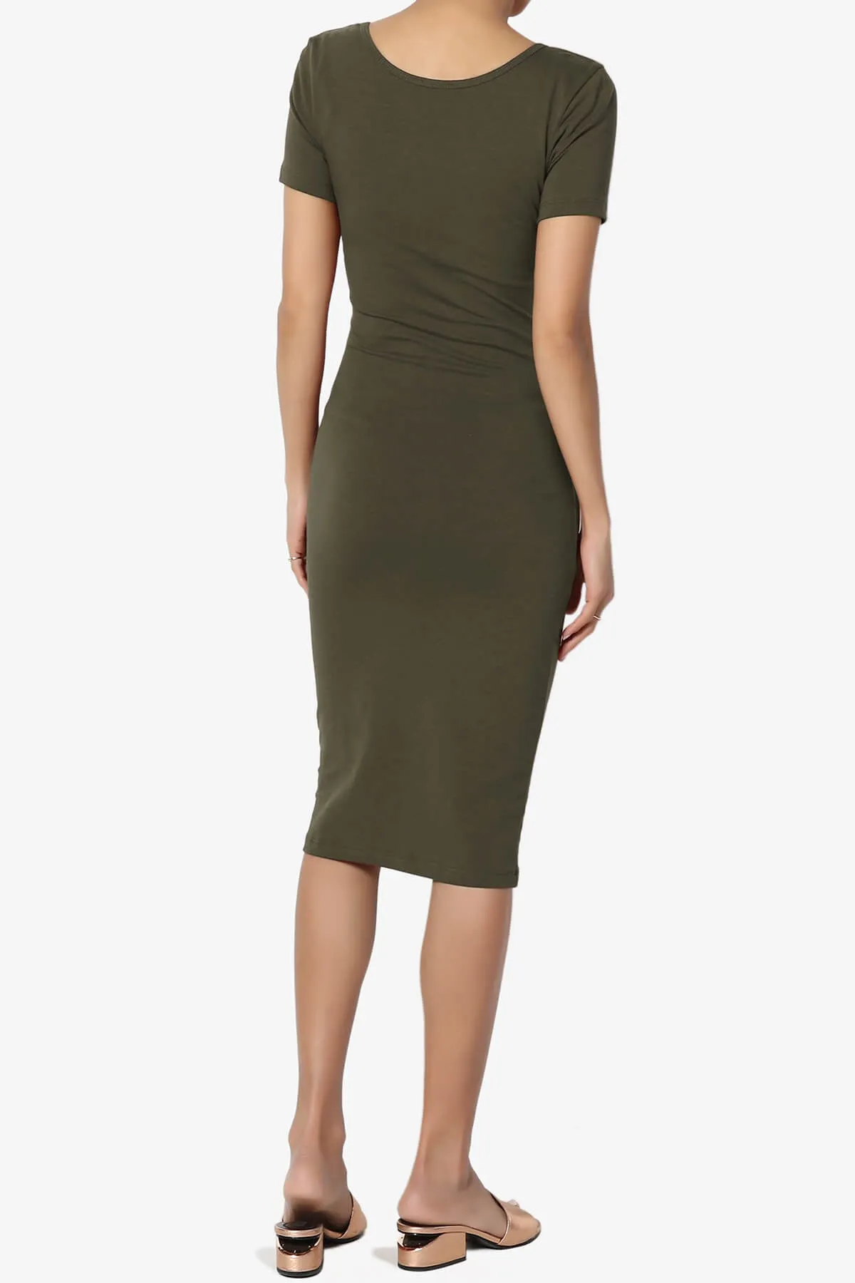 Fontella Short Sleeve Bodycon Dress