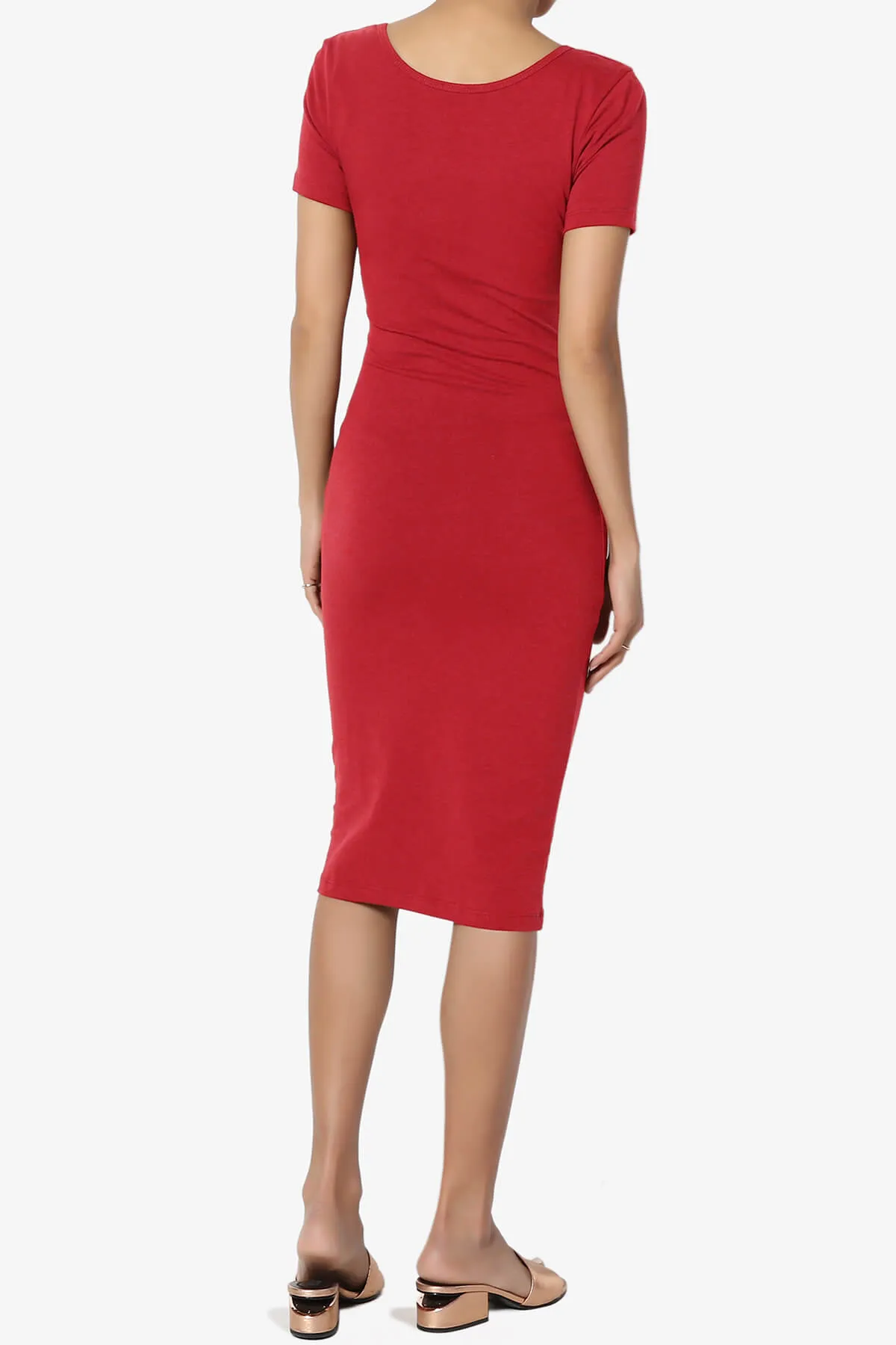 Fontella Short Sleeve Bodycon Dress