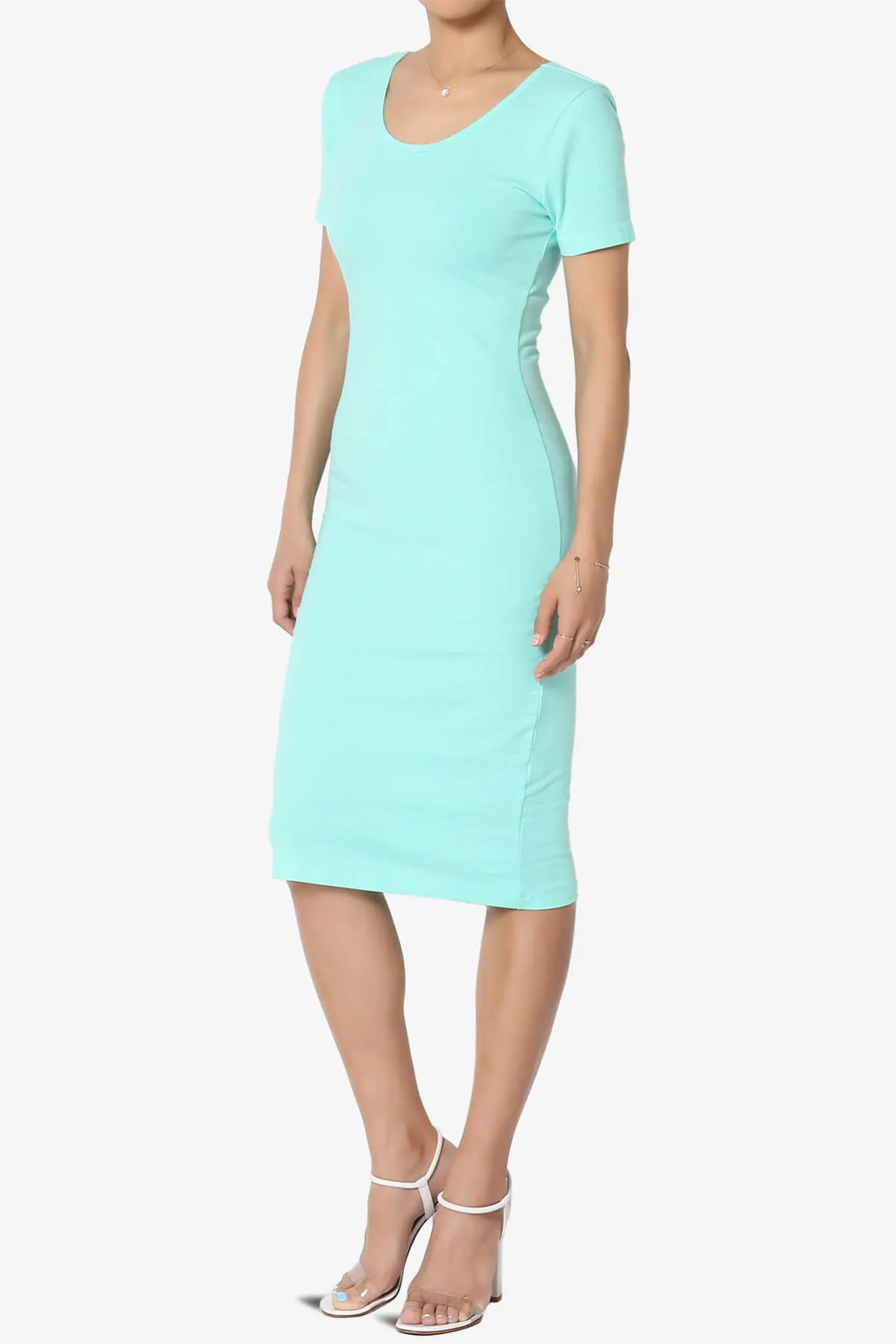 Fontella Short Sleeve Bodycon Dress