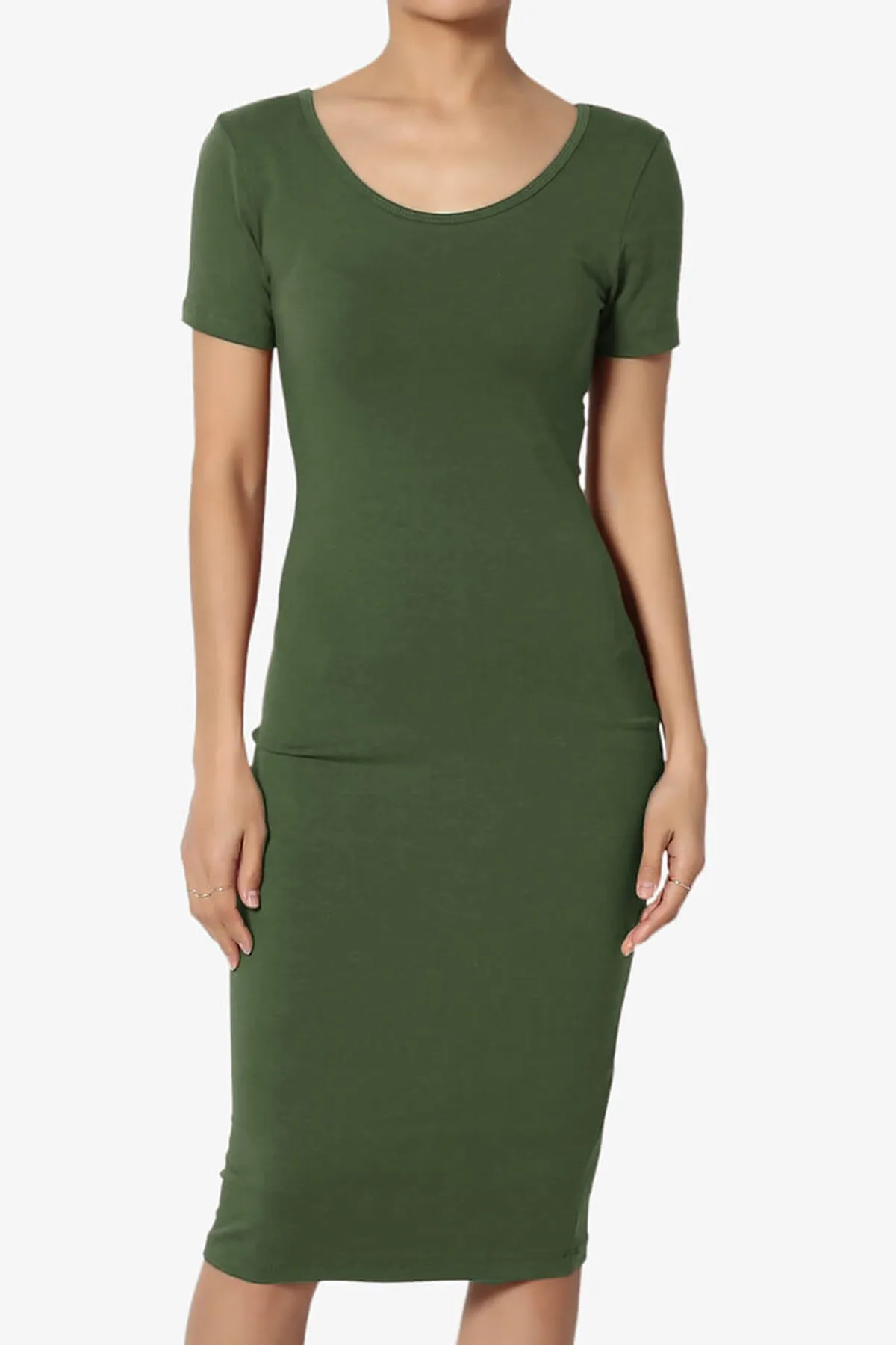 Fontella Short Sleeve Bodycon Dress