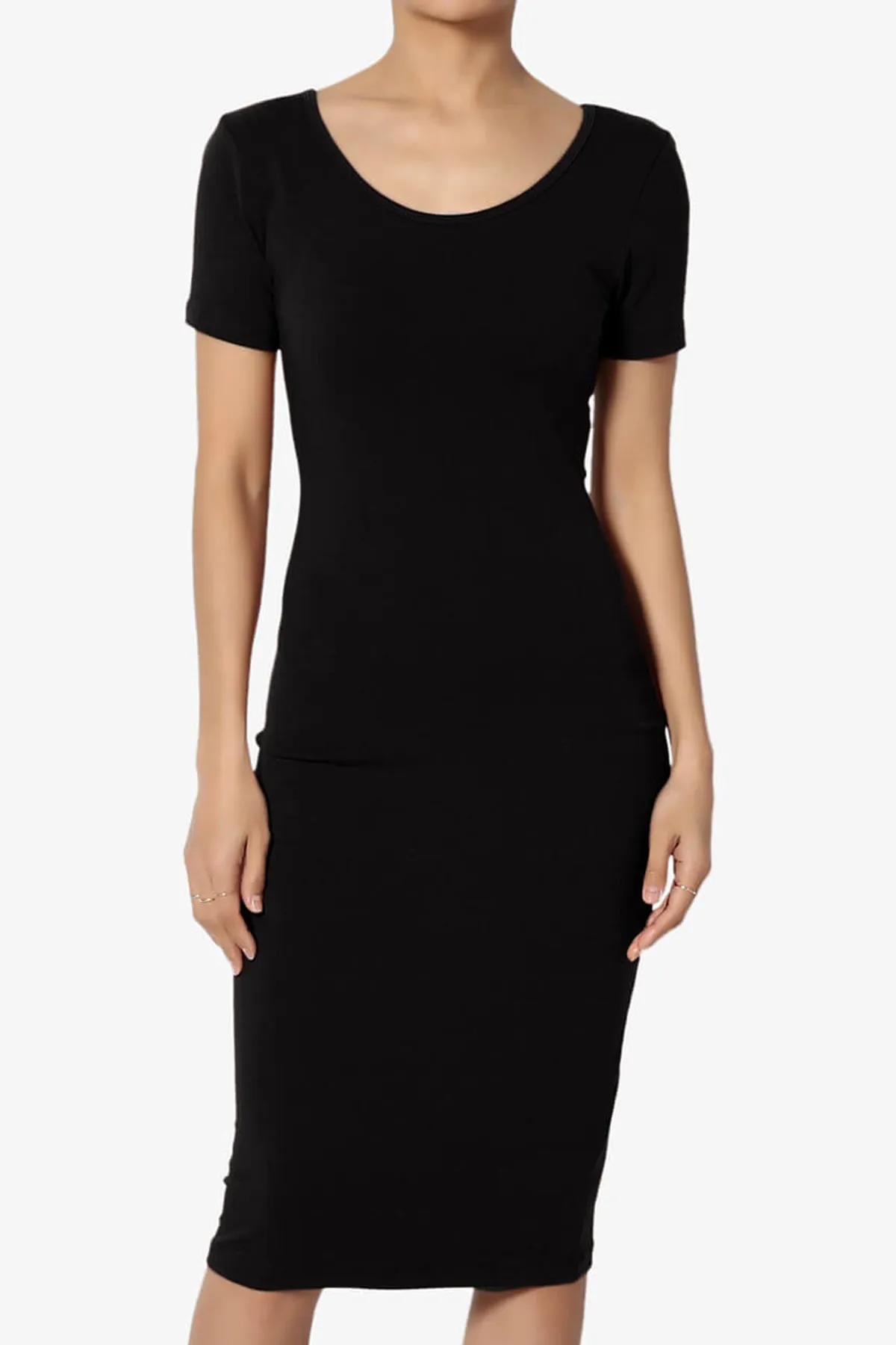 Fontella Short Sleeve Bodycon Dress
