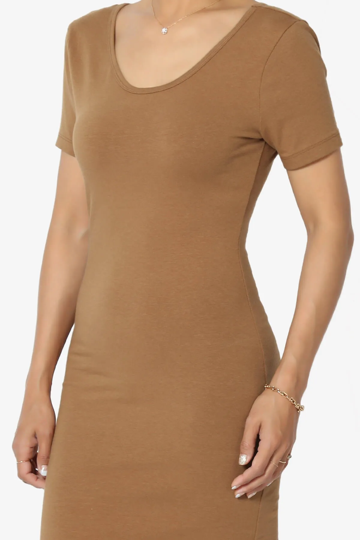 Fontella Short Sleeve Bodycon Dress