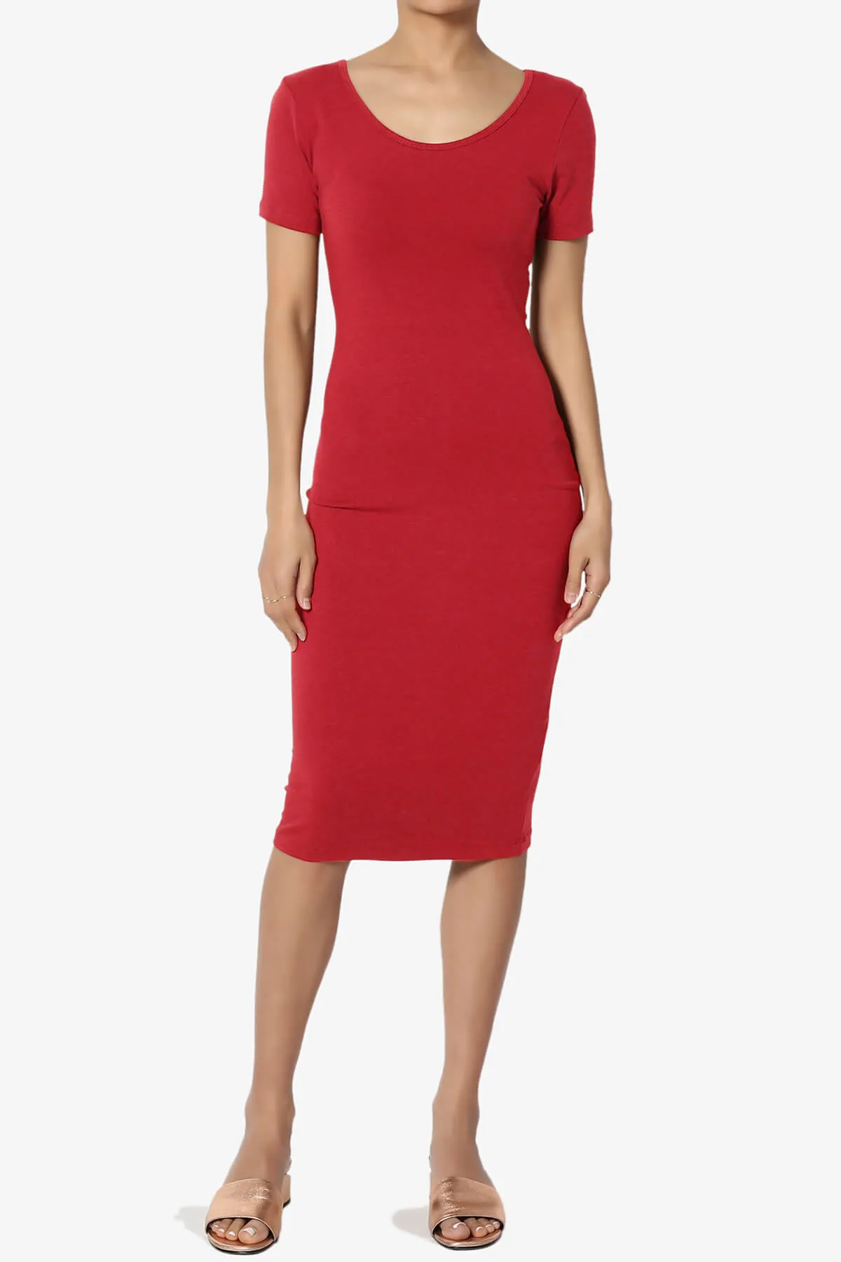 Fontella Short Sleeve Bodycon Dress