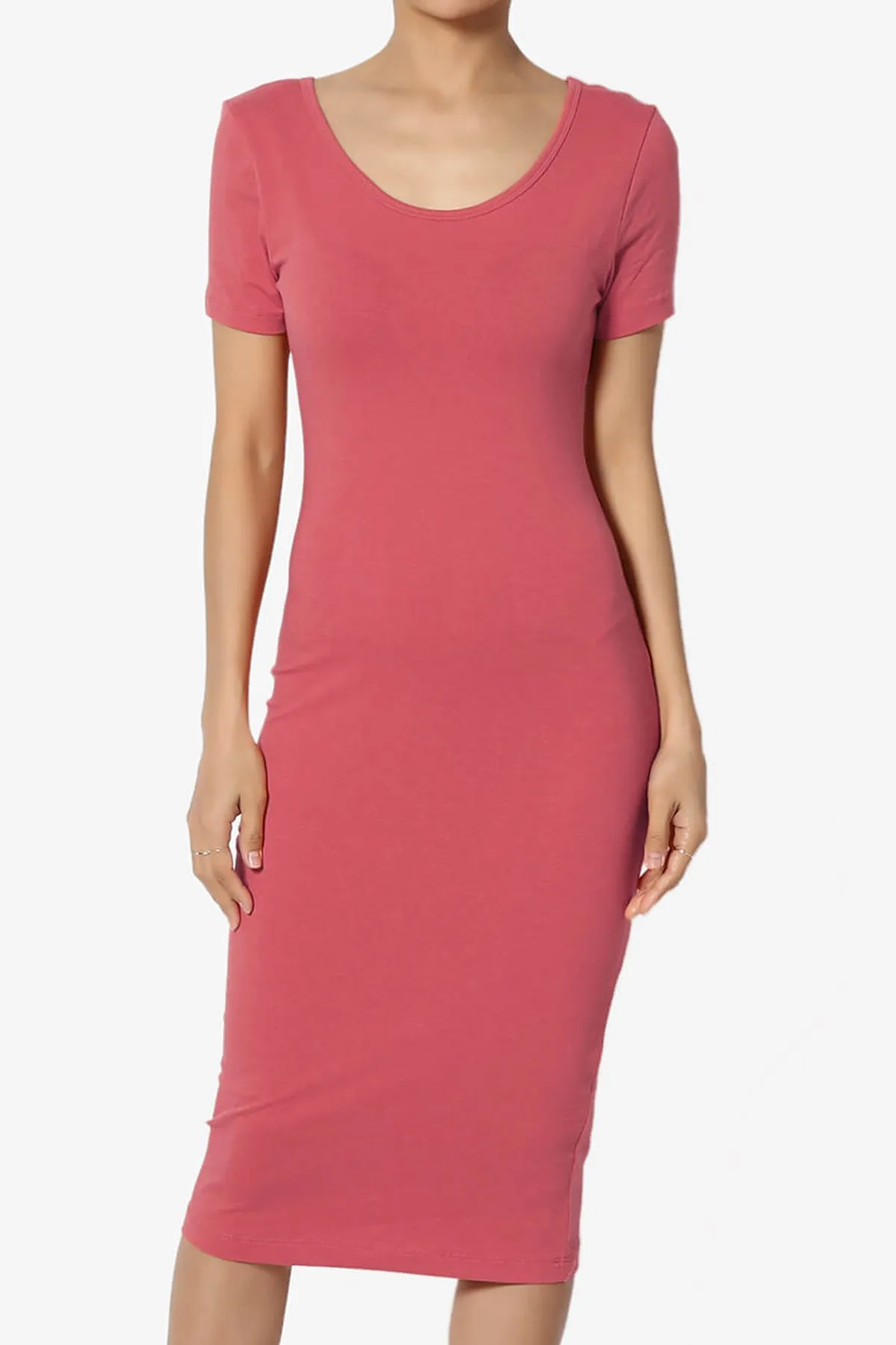 Fontella Short Sleeve Bodycon Dress