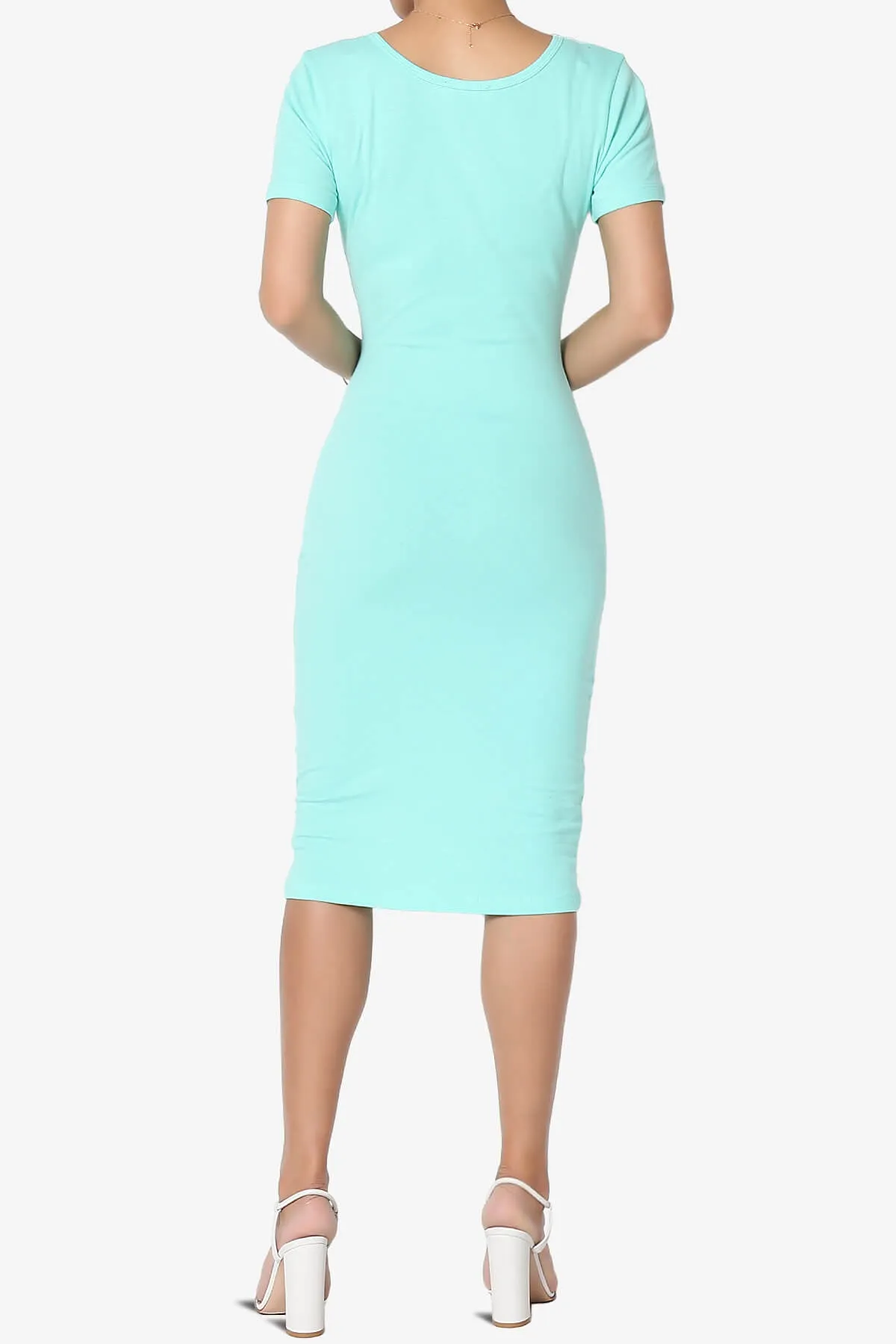Fontella Short Sleeve Bodycon Dress