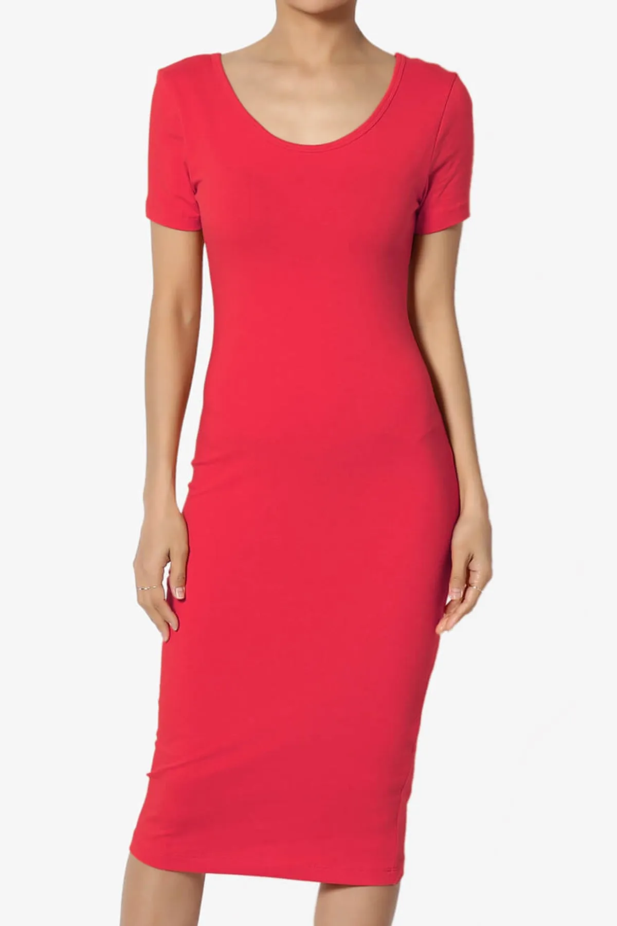 Fontella Short Sleeve Bodycon Dress