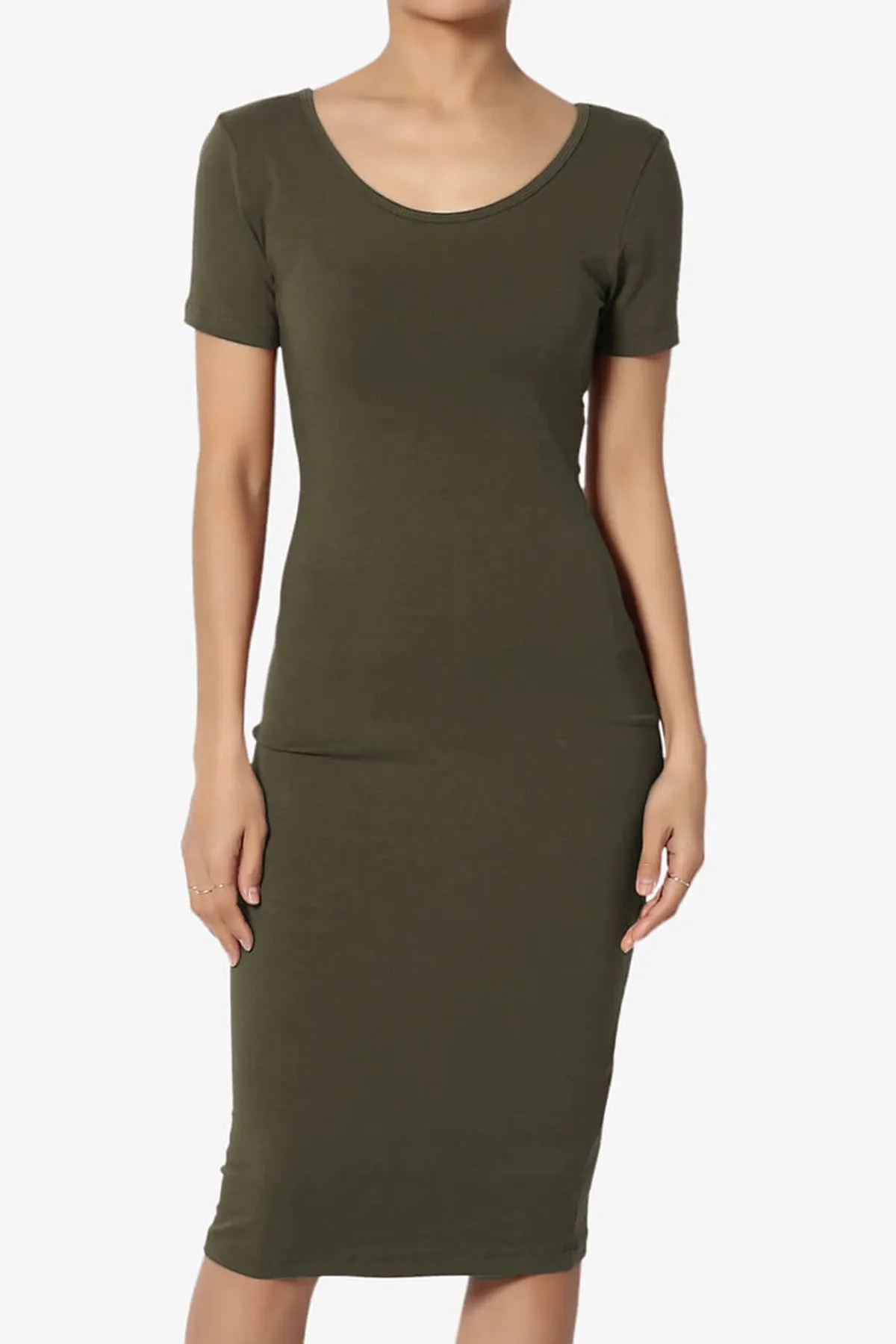 Fontella Short Sleeve Bodycon Dress