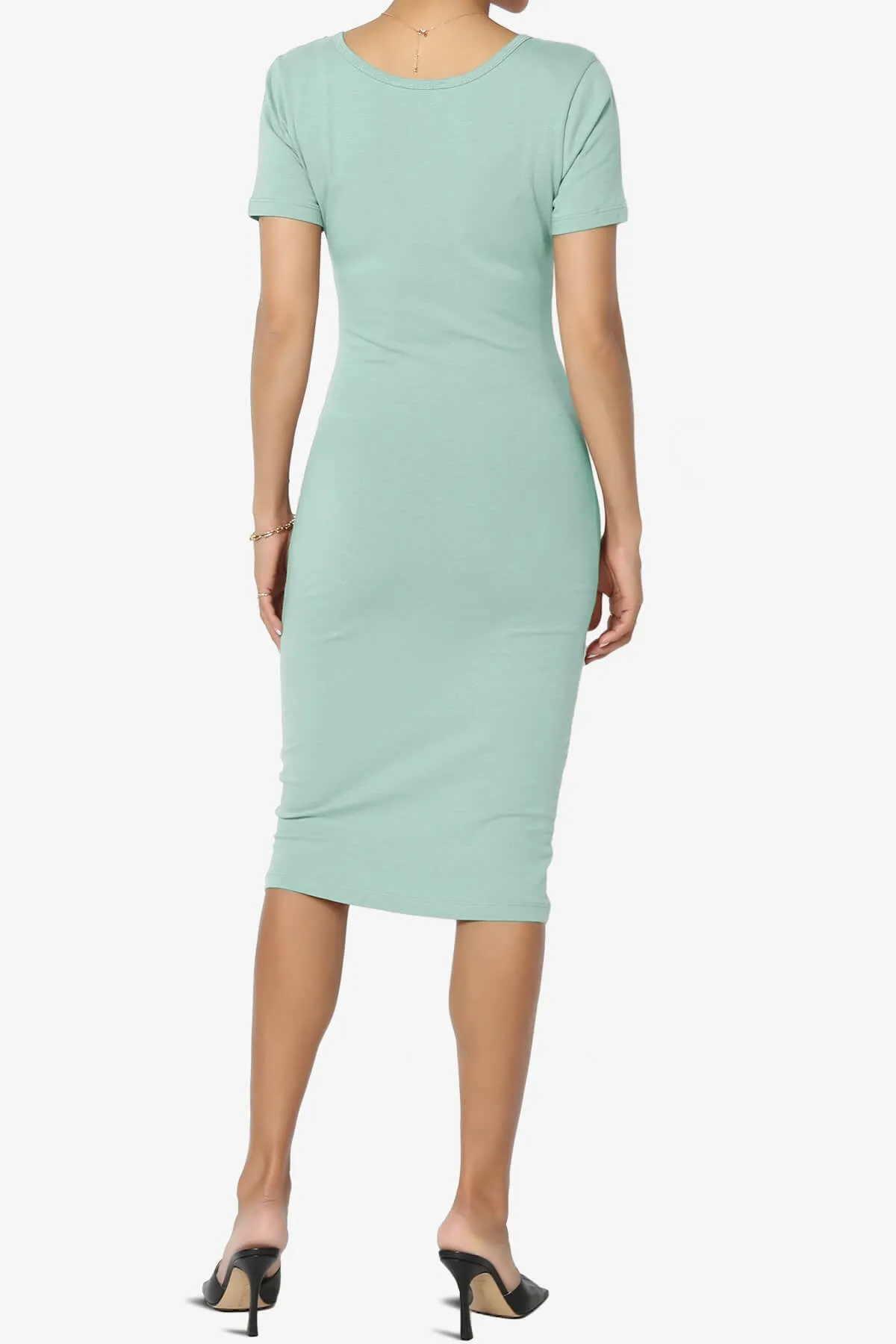 Fontella Short Sleeve Bodycon Dress
