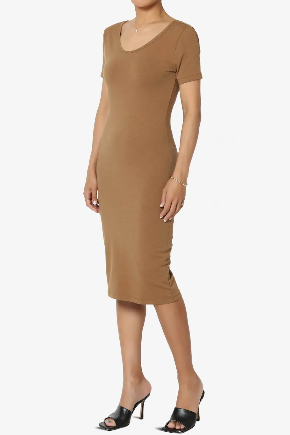 Fontella Short Sleeve Bodycon Dress