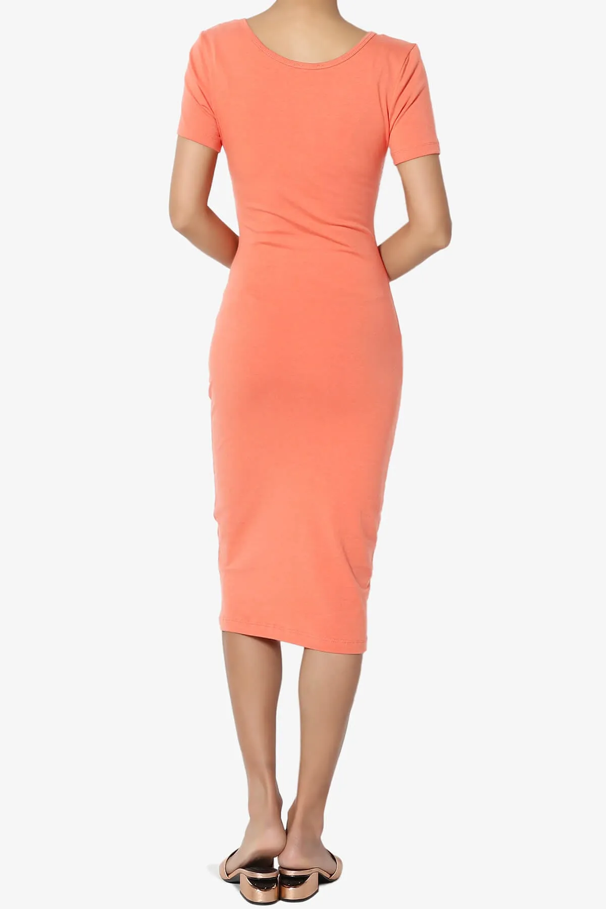 Fontella Short Sleeve Bodycon Dress