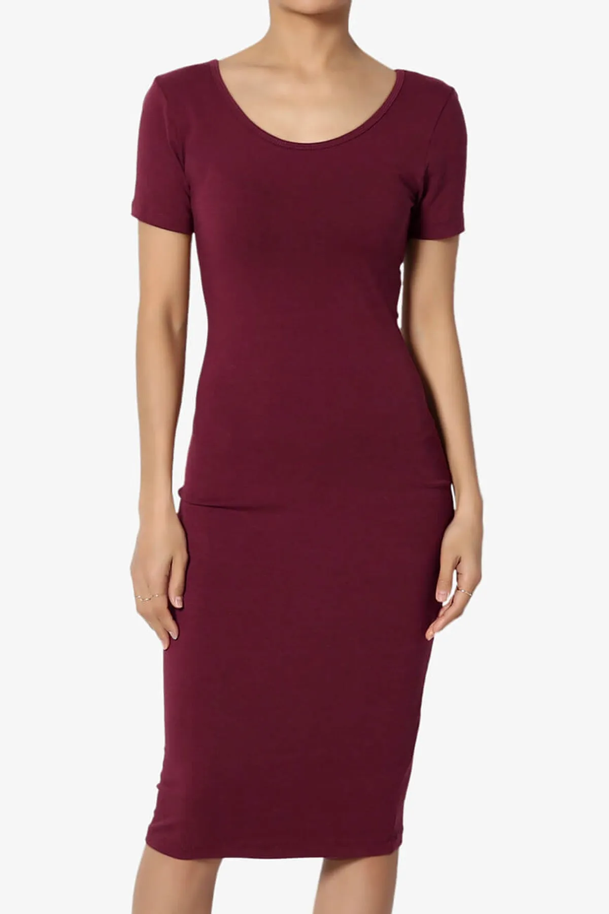 Fontella Short Sleeve Bodycon Dress