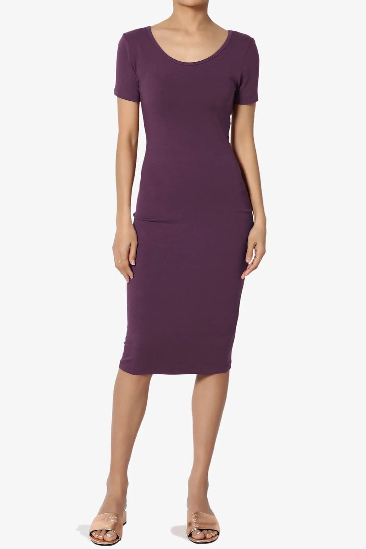 Fontella Short Sleeve Bodycon Dress