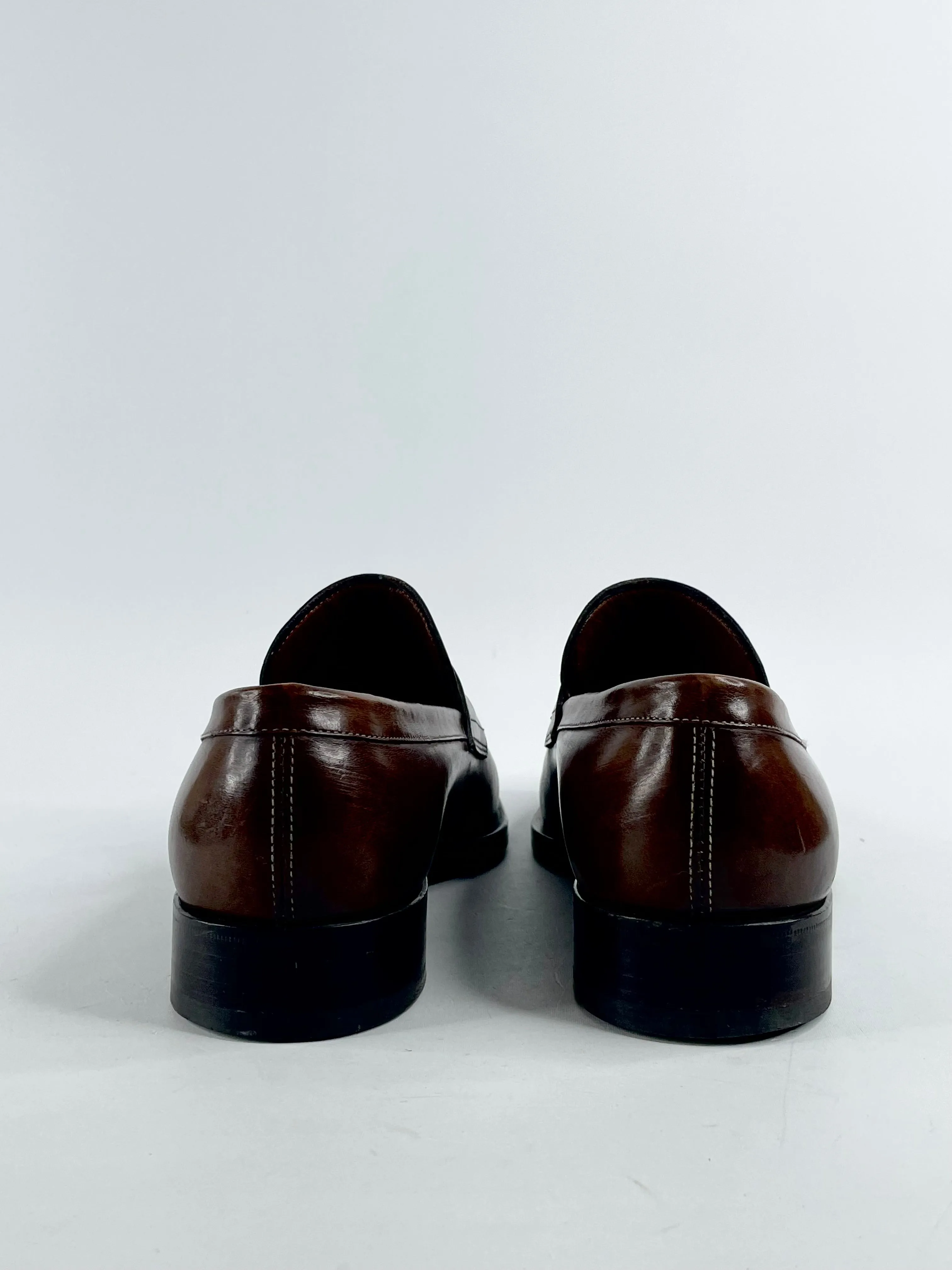 Fratelli Rossetti Mocha Leather Loafers - EU39.5