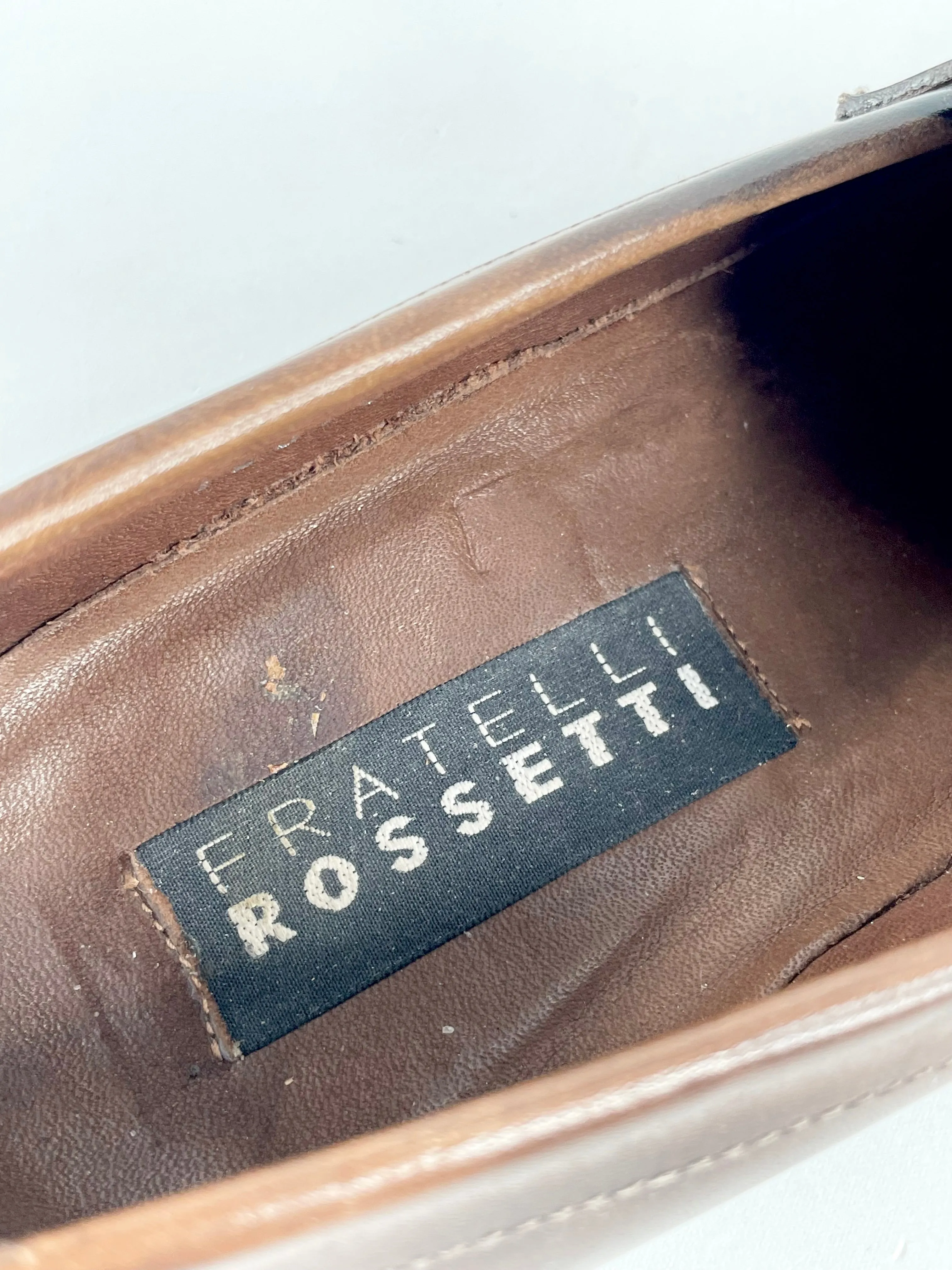 Fratelli Rossetti Mocha Leather Loafers - EU39.5