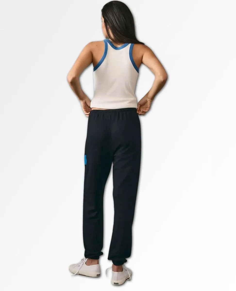 Free City Large Sweatpant Superblack Blue
