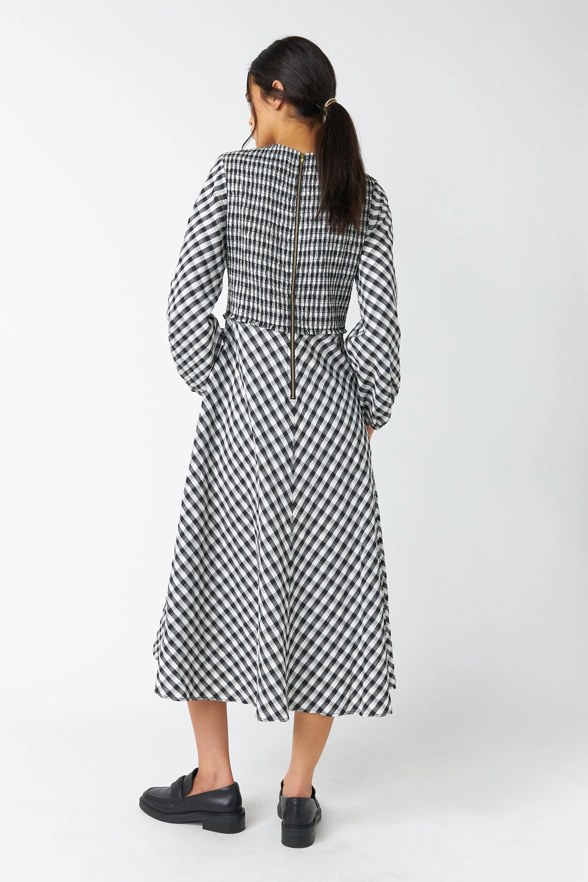 Gingham dress