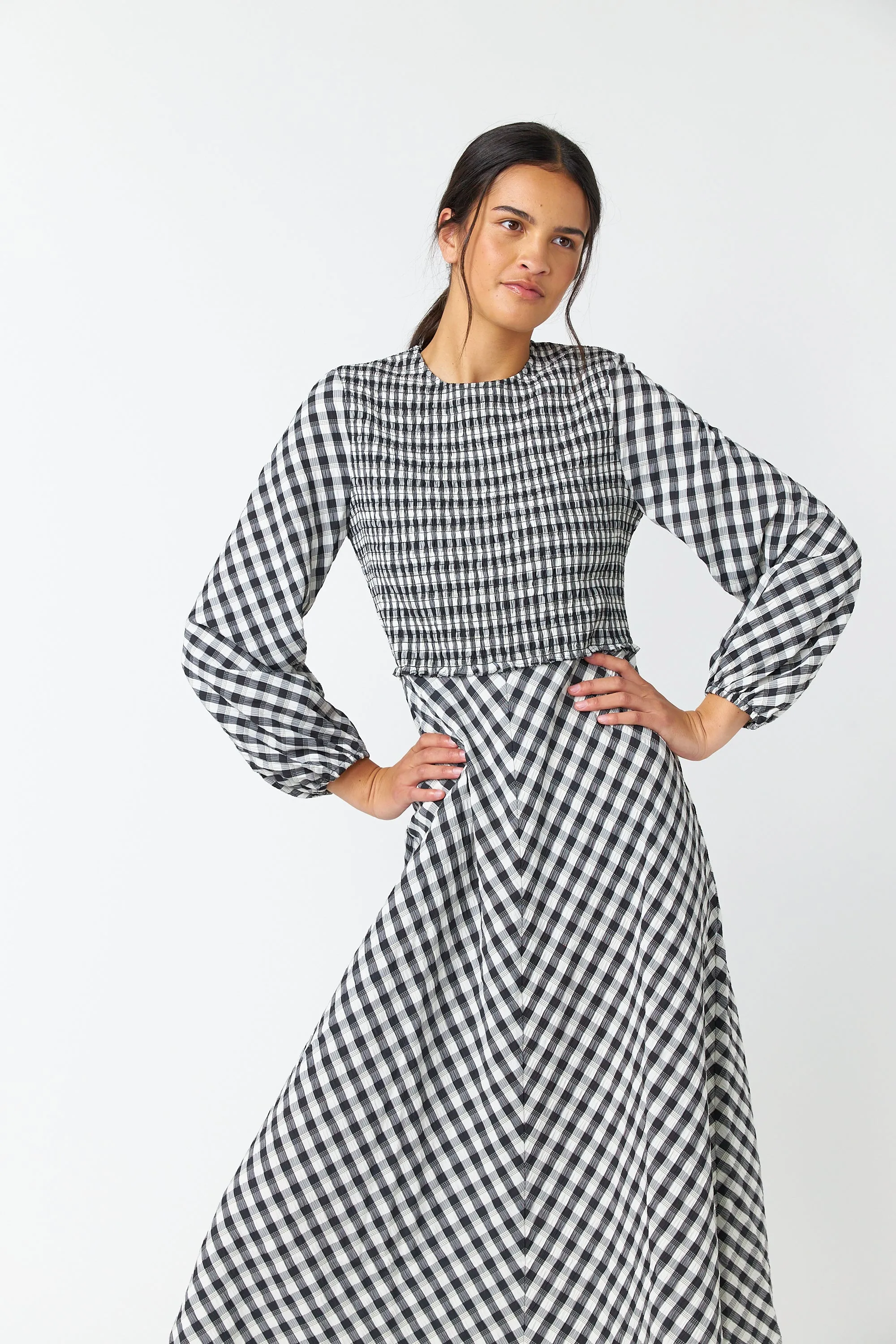 Gingham dress
