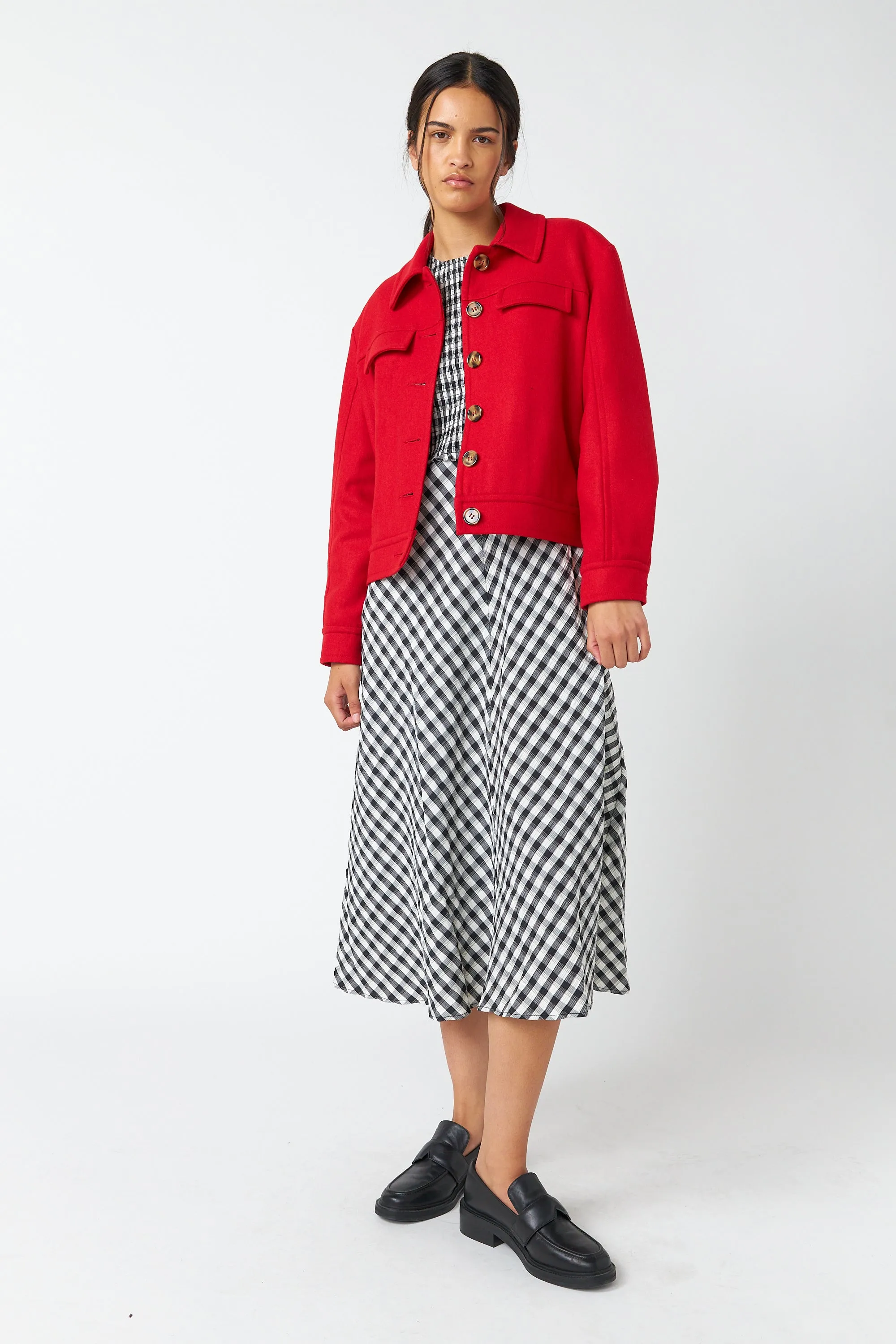 Gingham dress