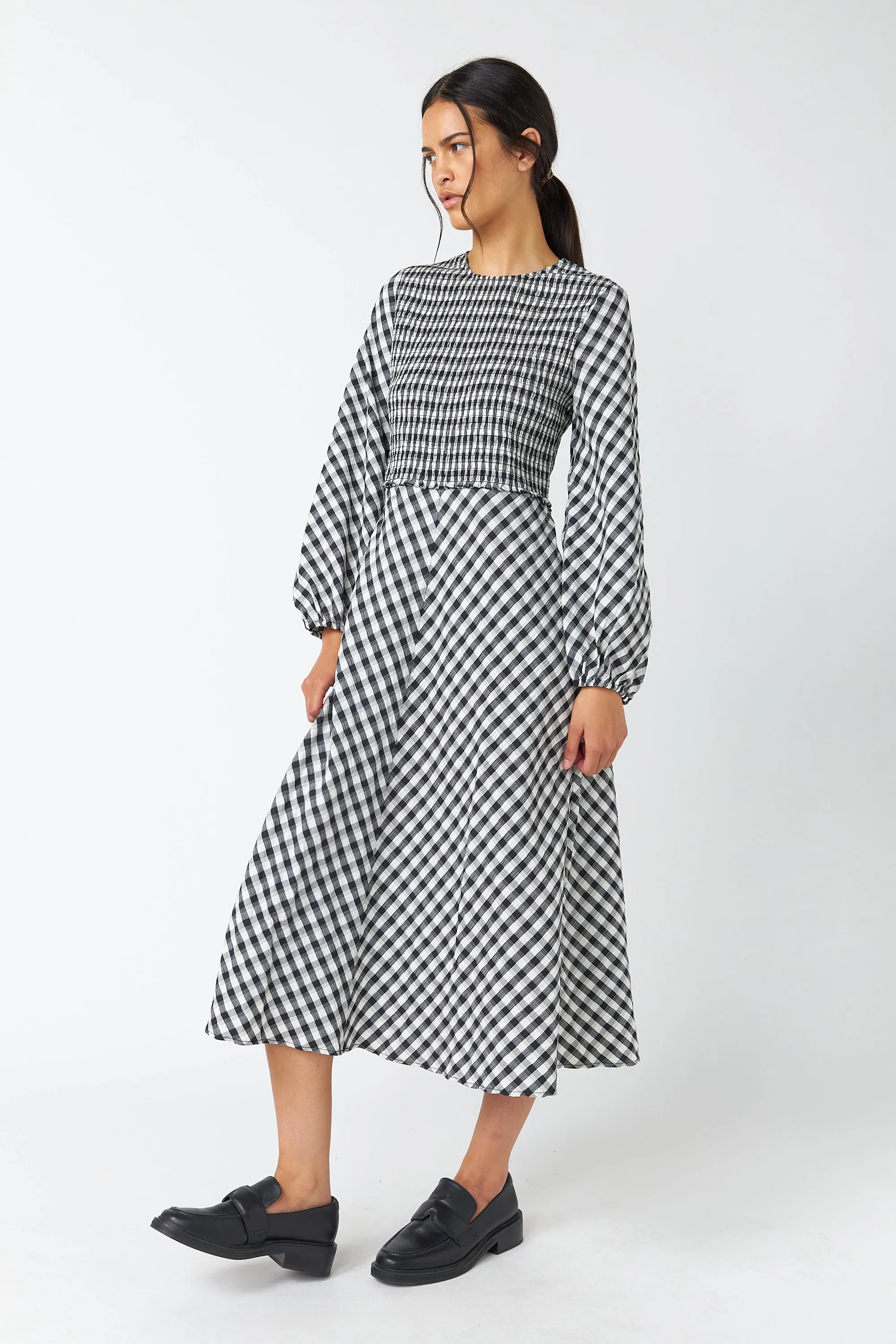 Gingham dress