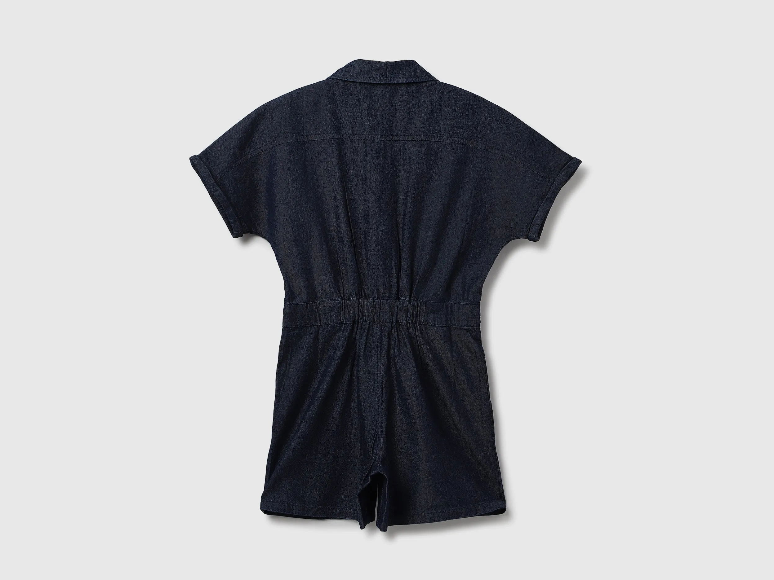 Girls Solid Regular Fit Romper
