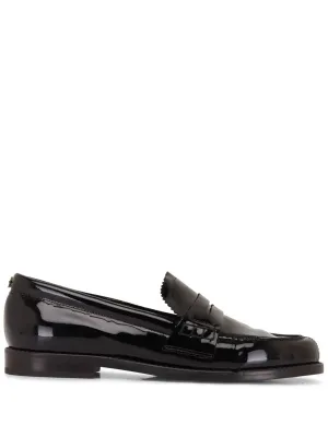 Golden Goose patent penny loafers