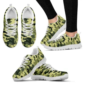 Green Camouflage Sneakers