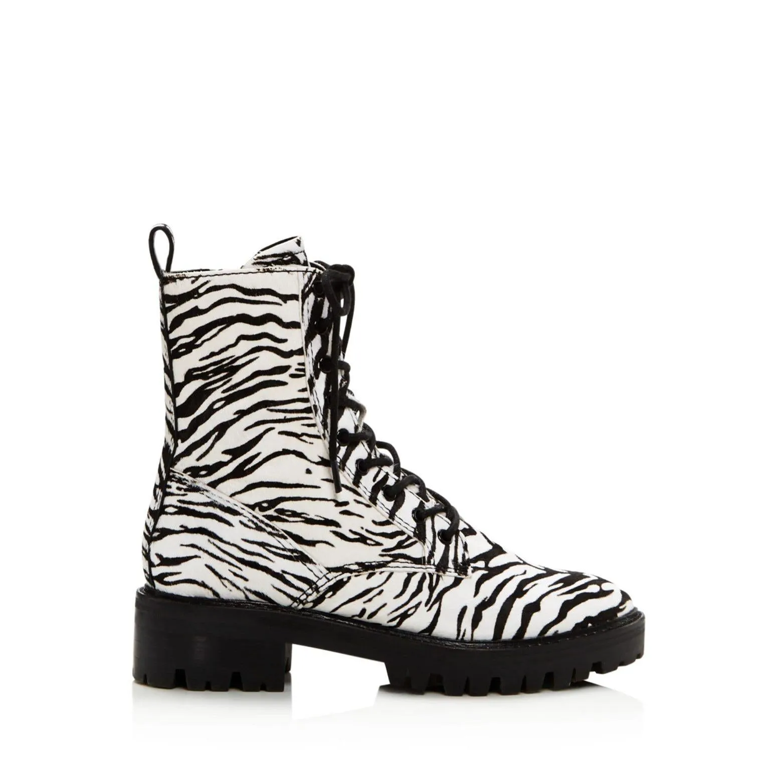 Gregor Zebra Print Hiker Boots