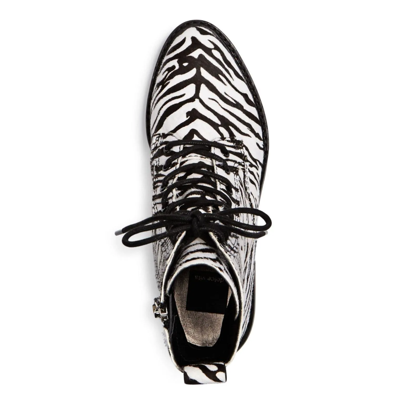 Gregor Zebra Print Hiker Boots