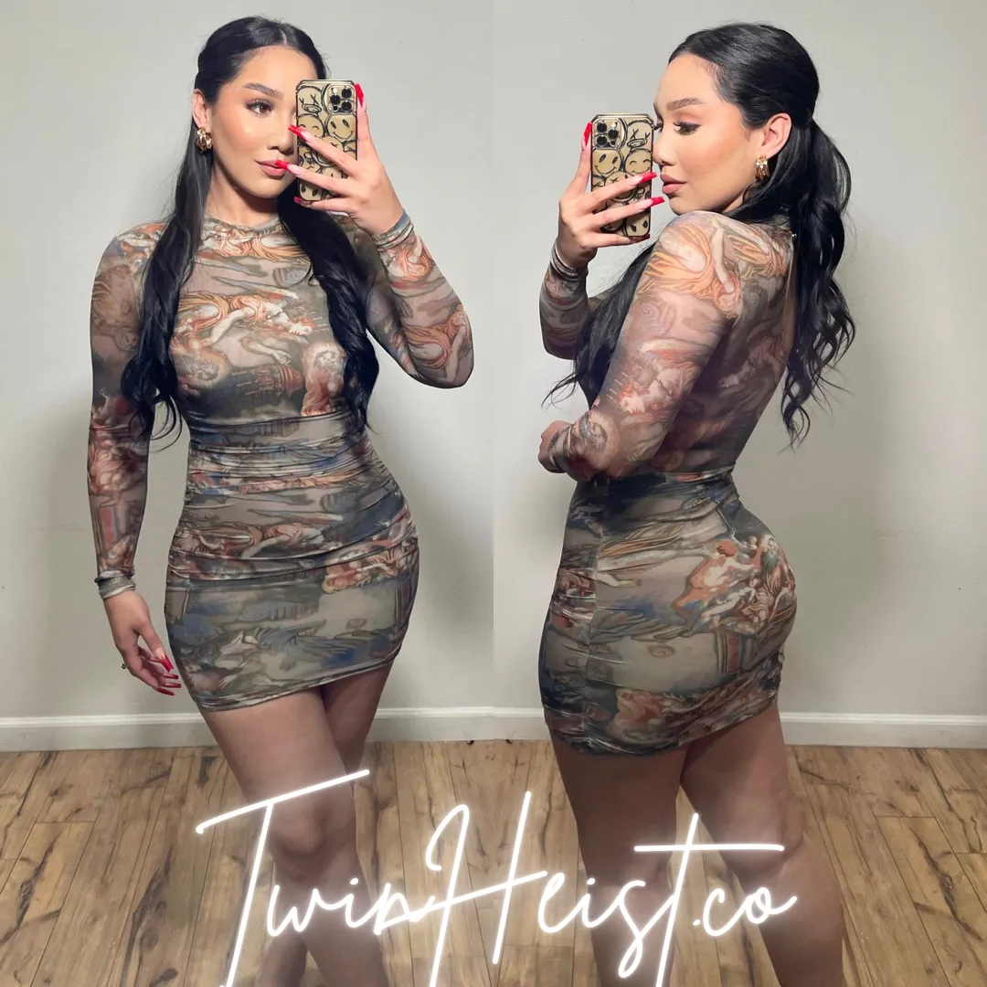 Heaven Sent Mini Dress