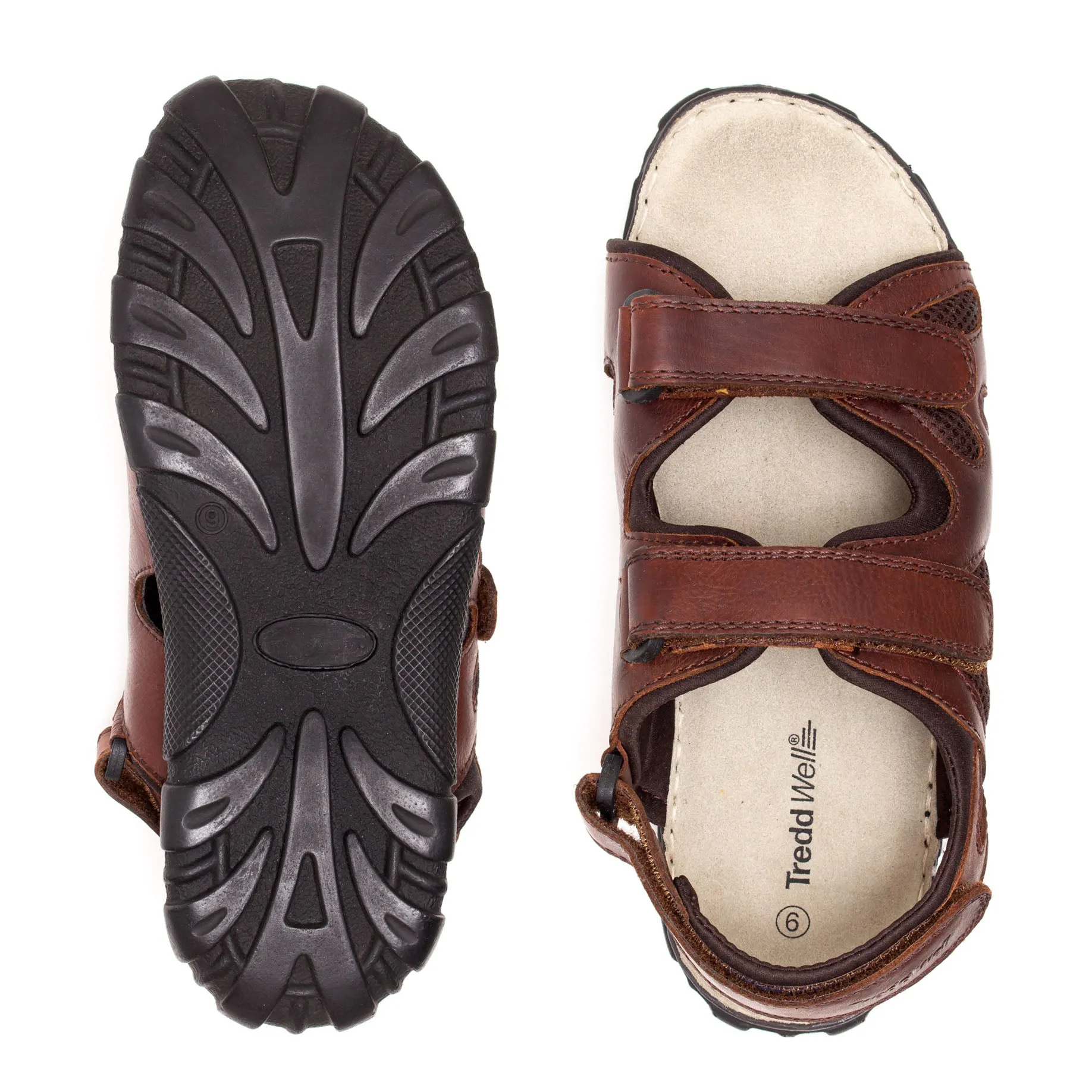 Herren-Sandalen mit weiter Passform Ashley Sandals von Tredd Well