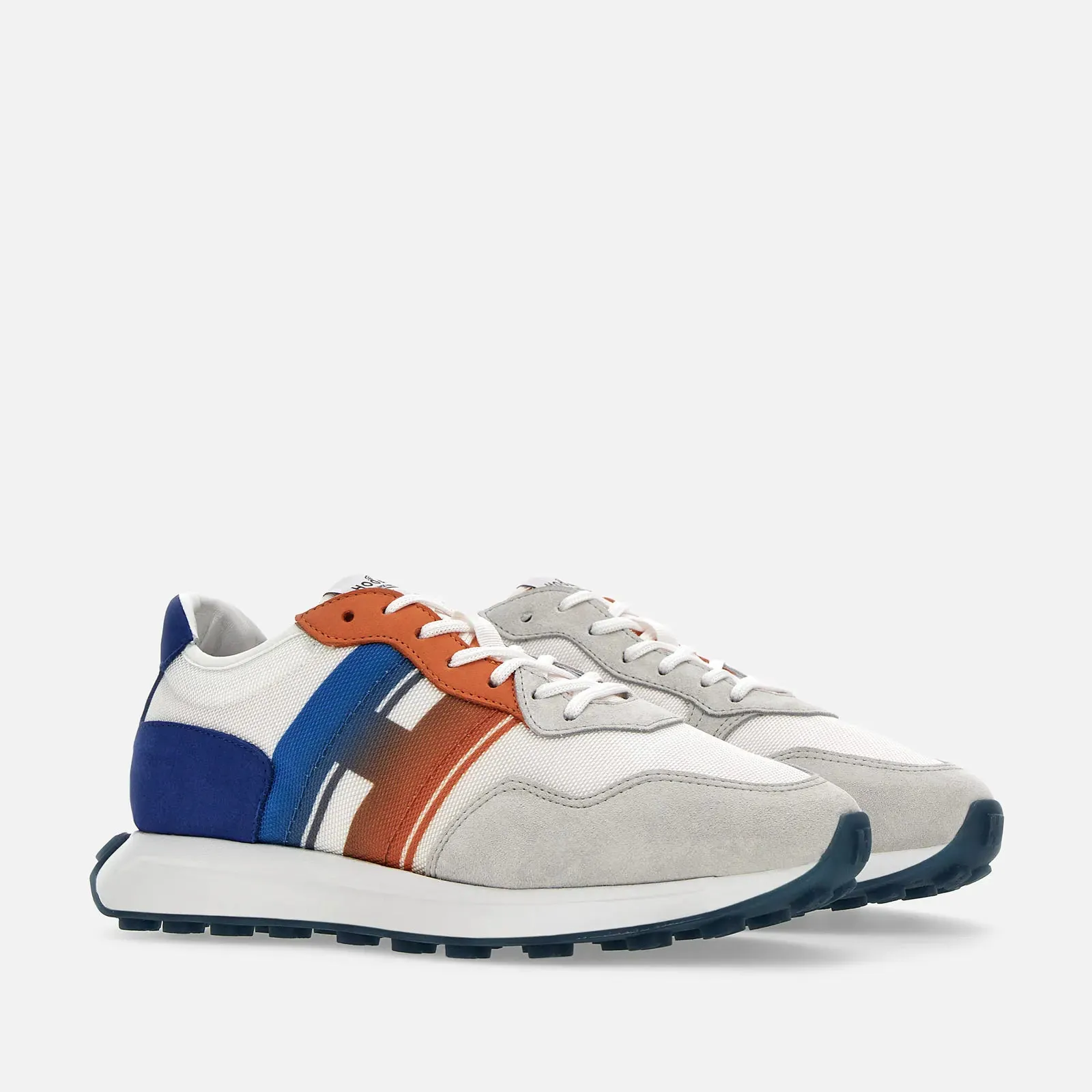 Hogan H601 Sneakers - Blue/Orange/White