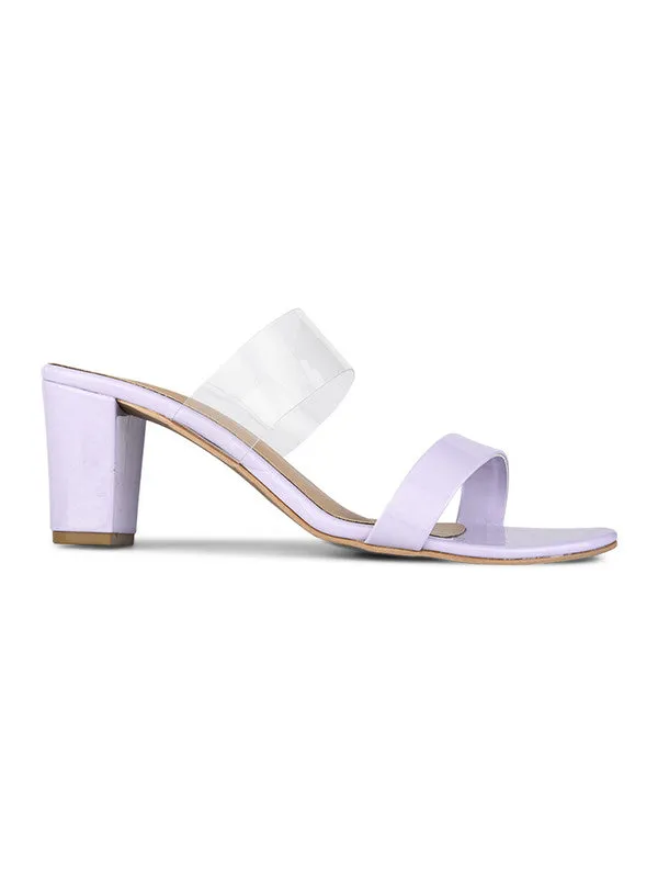 Hydes N Hues Lavender Heel Sandal For Women
