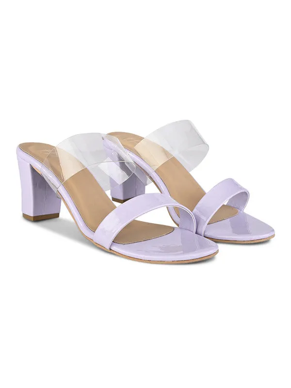 Hydes N Hues Lavender Heel Sandal For Women