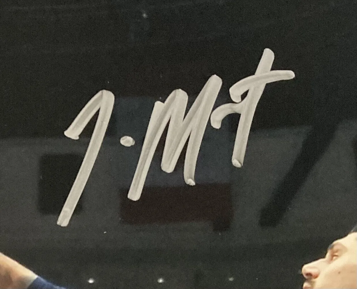 Ja Morant Signed 16x20 Memphis Grizzlies vs Chicago Bulls Photo BAS