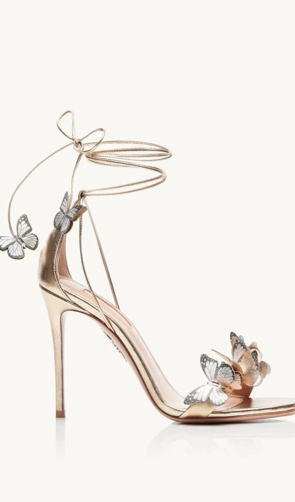 Jazma Papillon Sandals -  Champagne