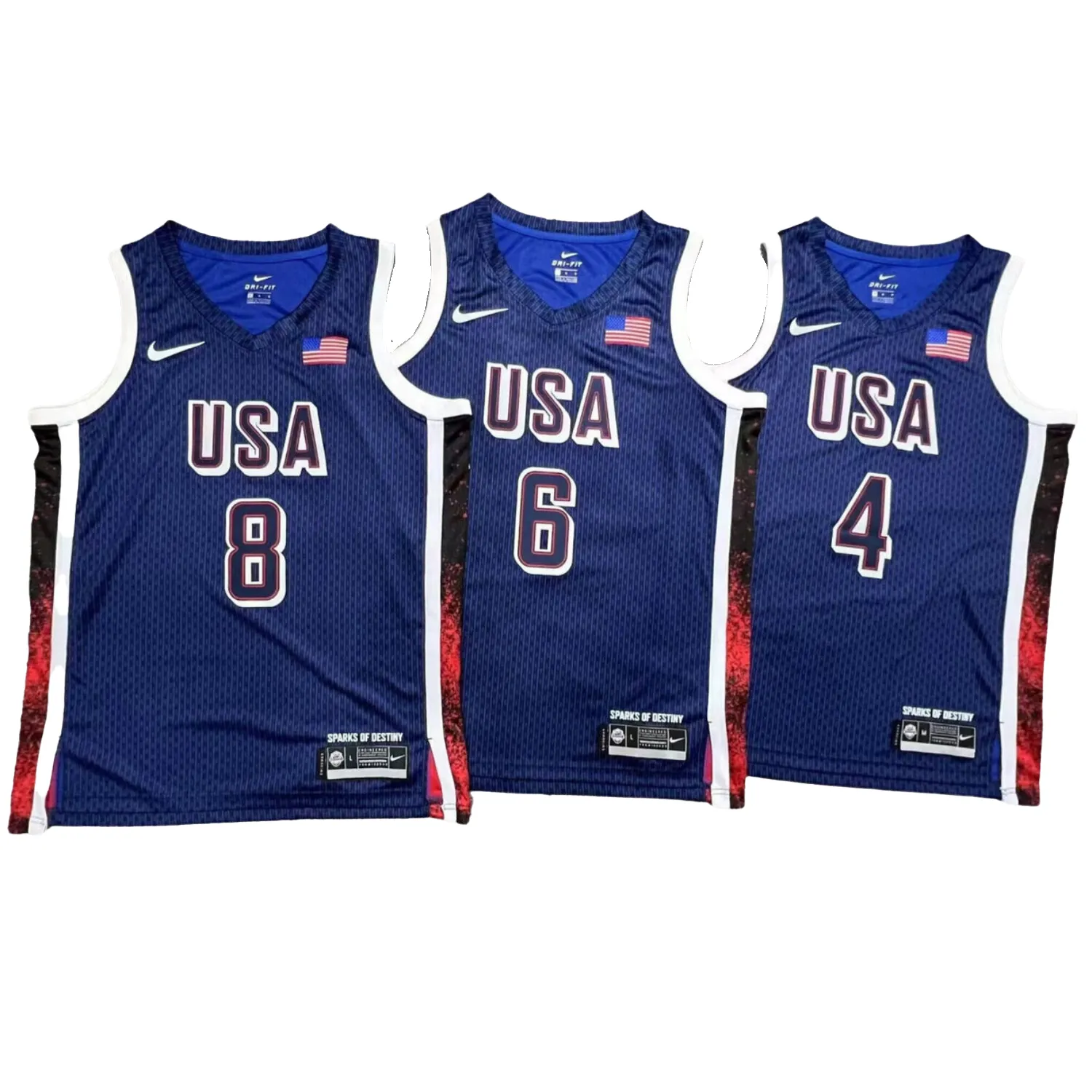 Joel Embiid Team USA 2024 Olympics Jersey