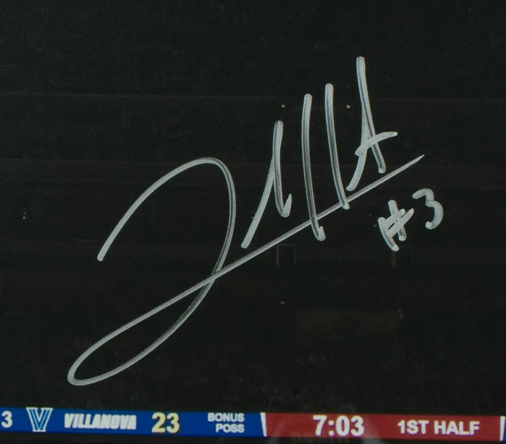 Josh Hart Signed Framed Villanova Wildcats 16x20 Photo JSA