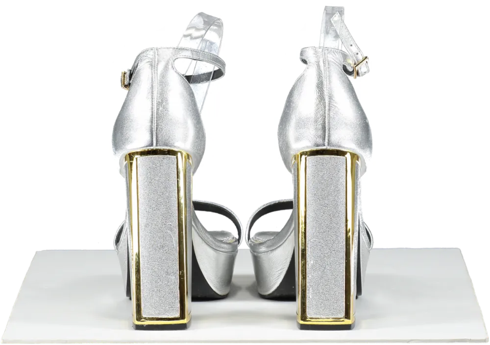 Kat Maconie Metallic Missy Sandals UK 8 EU 41 👠