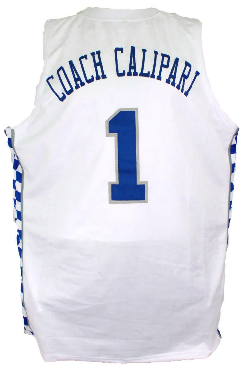 Kentucky '21-'22 Men's Basketball Team White College Style Jersey-Beckett W Holo