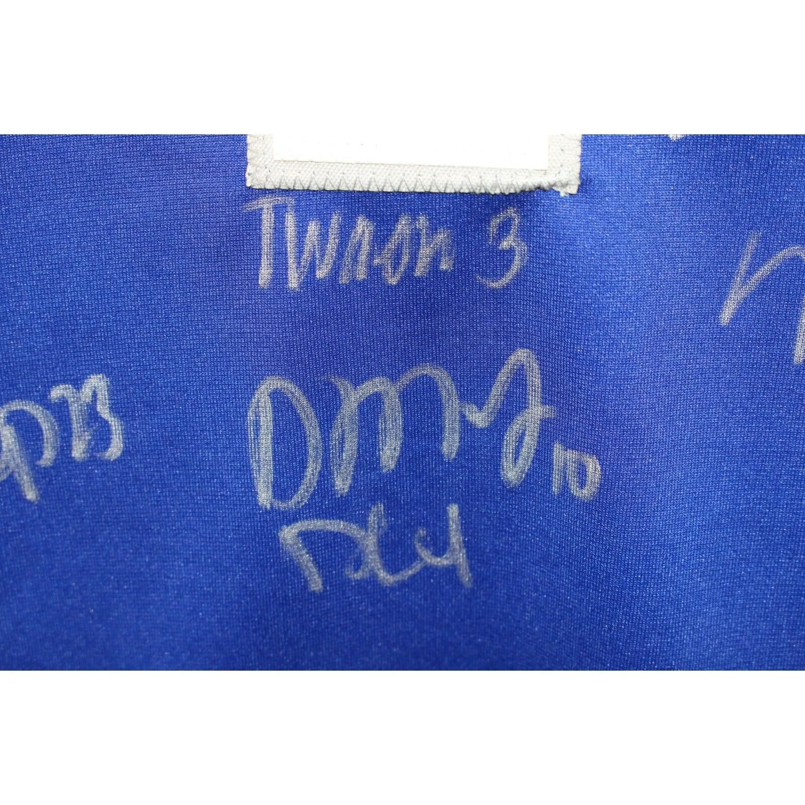 Kentucky Wildcats 21/22 Team Signed College Style Jersey Calipari BAS 43446
