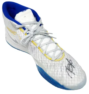 Kevin Durant Signed Nike Zoom KD 12 EP Warriors Home Sneaker L Shoe BAS