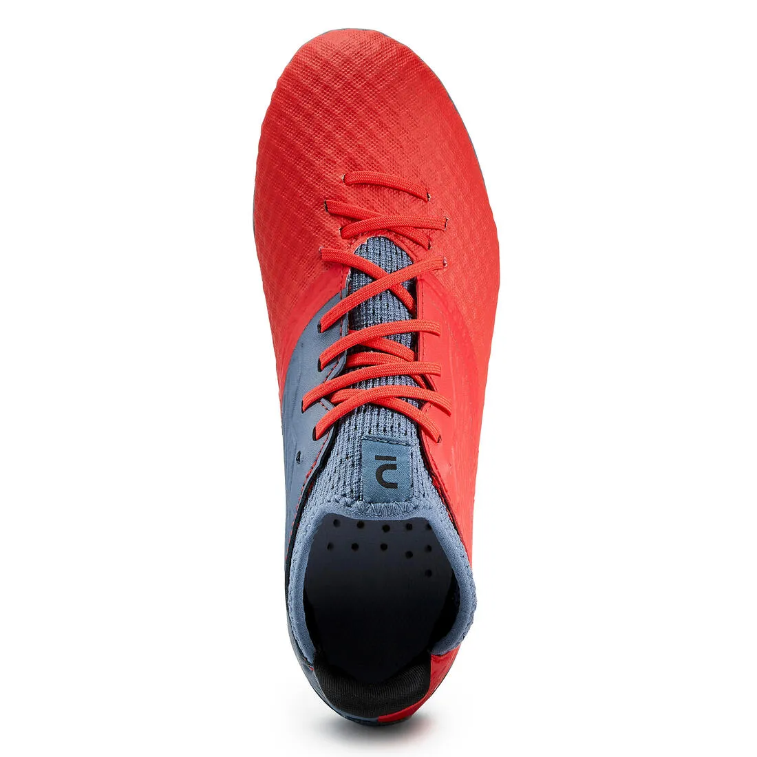 Kids' Lace-Up Football Boots Viralto III FG - Blue/Neon