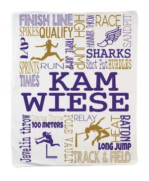 Large Track and Field Girl