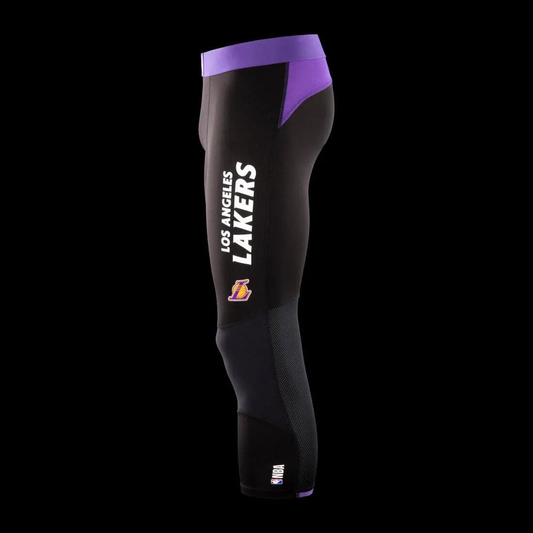 Legging basketball 3/4 NBA Los Angeles Lakers homme/femme - 500