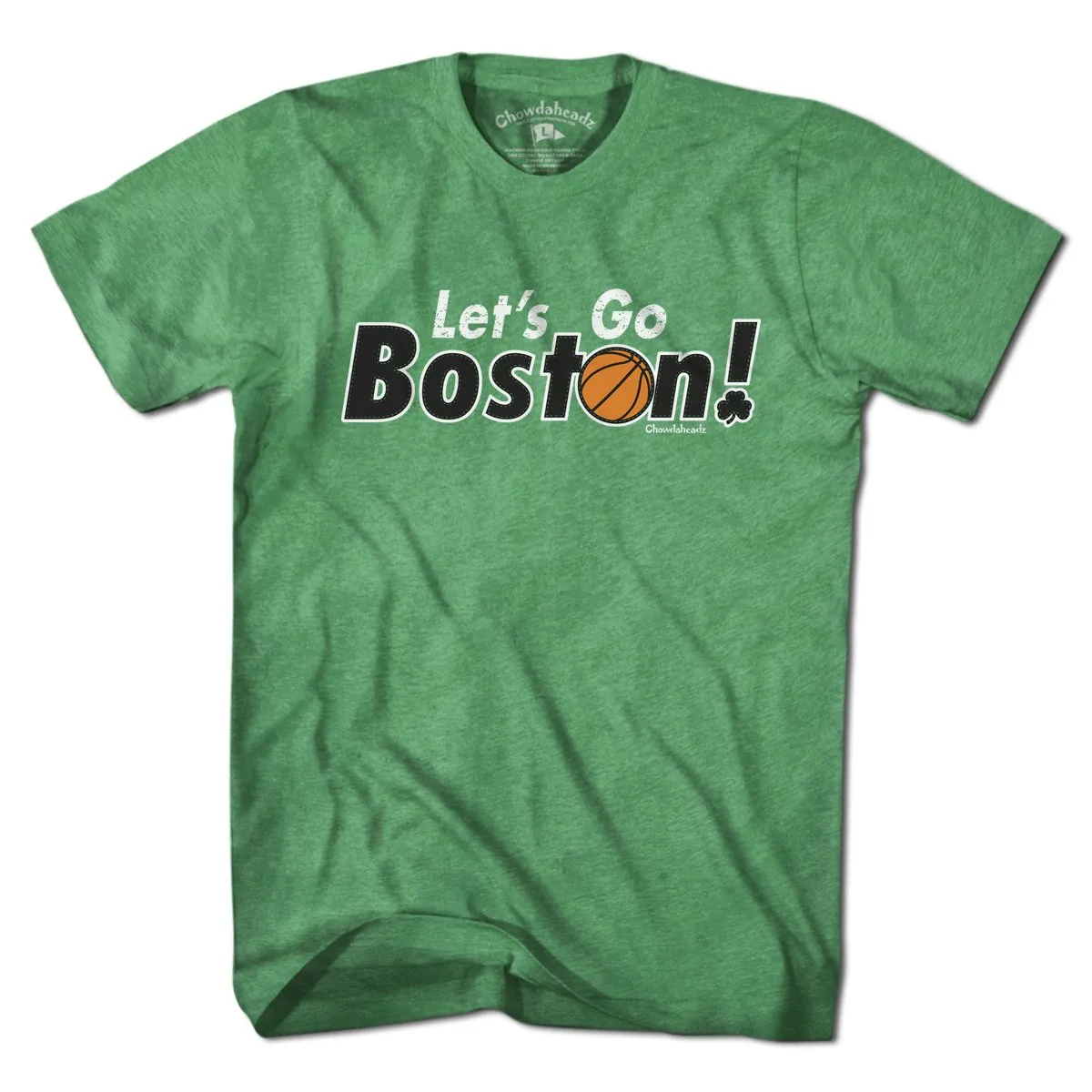 Let's Go Boston Basketball T-Shirt