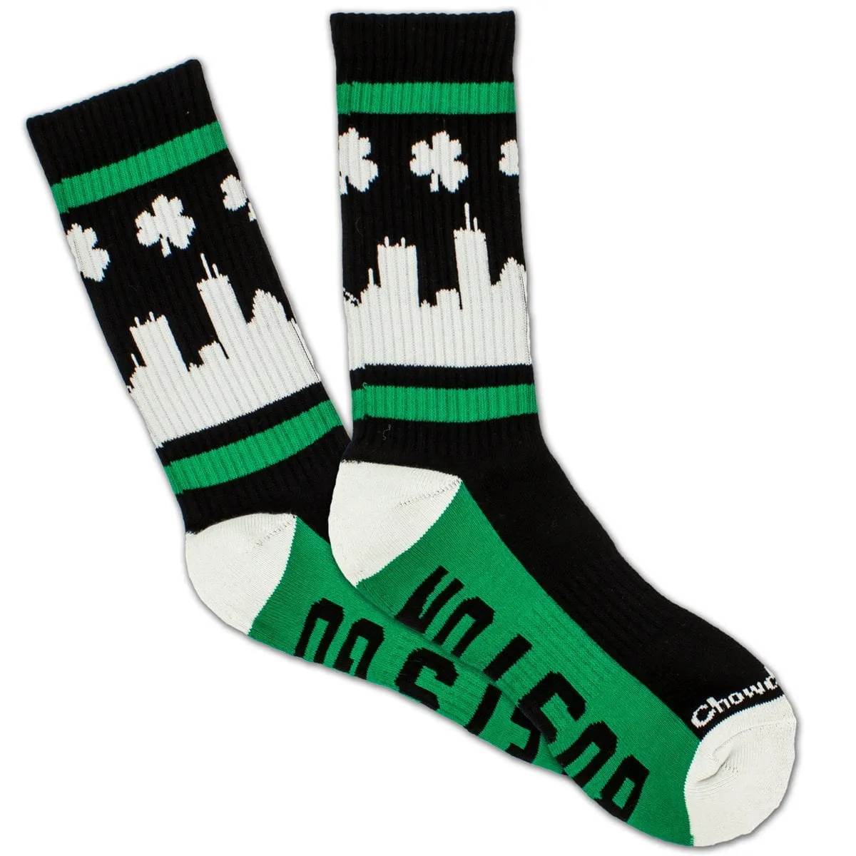 Let's Go Boston Skyline Crew Socks