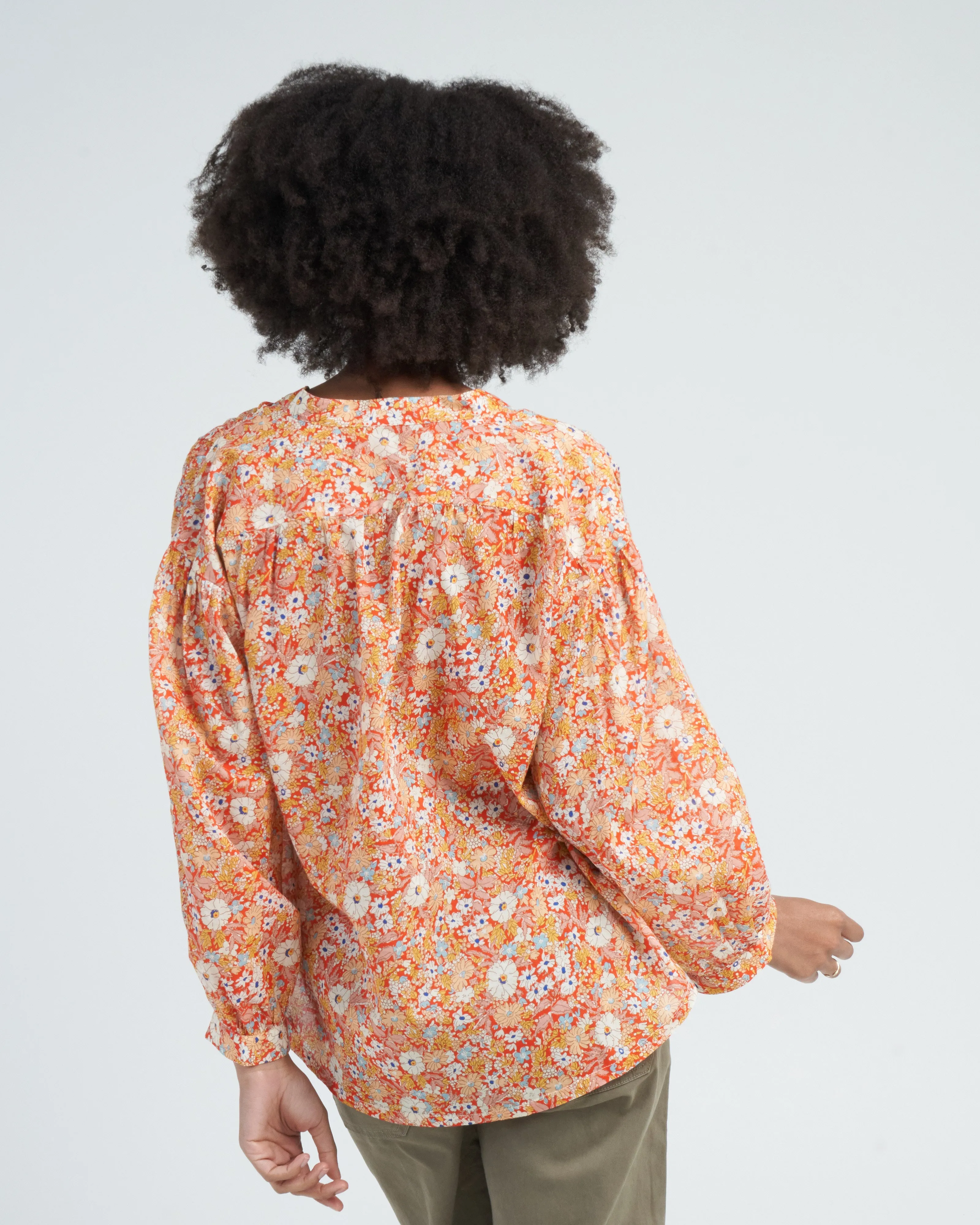 lilly shirt - autumn fields