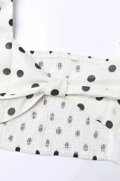 Liza Polka Dot Skirt Set